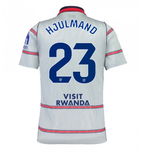 Atletico Madrid Morten Hjulmand #23 Kolmaspaita 2026-27 Lyhythihainen Atletico Madrid Morten Hjulmand #23 Kolmaspaita 2026-27 Lyhythihainen